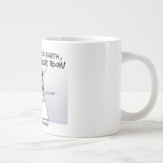 Dr. Fauci en Nurse Ratchet Mok (Rechts)