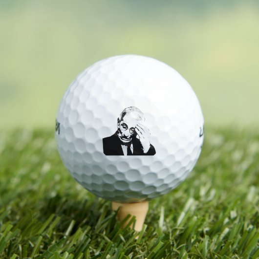 Dr. Fauci Facepalm Golfballen (Insitu Shirt)