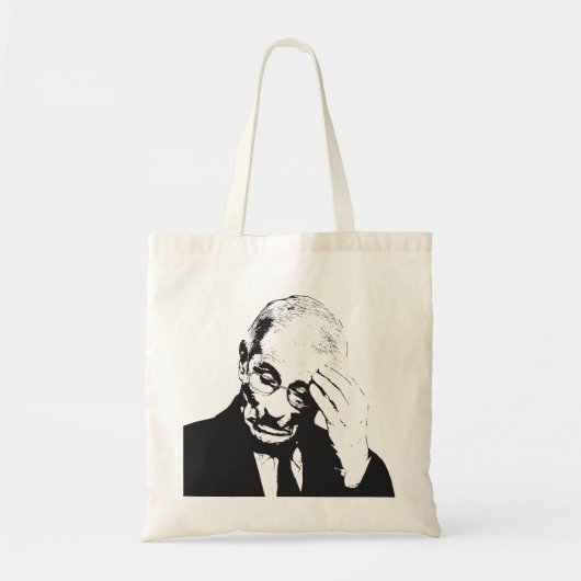Dr. Fauci Facepalm Tote Bag (Voorkant)