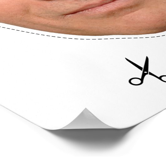 DR FAUCI Halloween Mask Poster (Hoek)