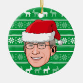 Dr. Fauci Holiday Keramisch Ornament (Voorkant)