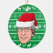 Dr. Fauci Holiday Keramisch Ornament (Links)