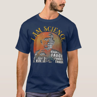 Dr Fauci I Am Science Space Alien anti Mandate Arr T-shirt