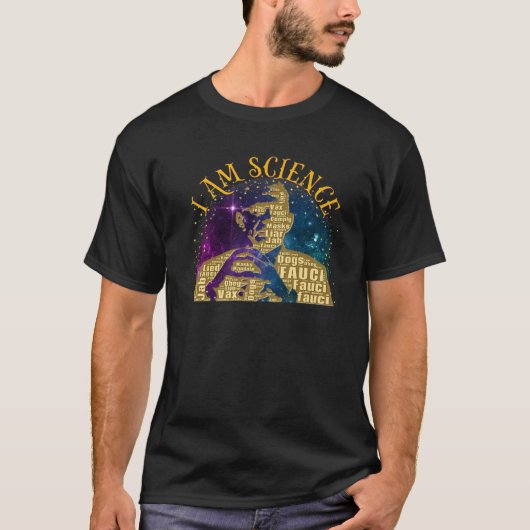 Dr Fauci I Am Science Space Alien Anti Mandate Arr T-shirt (Voorkant)