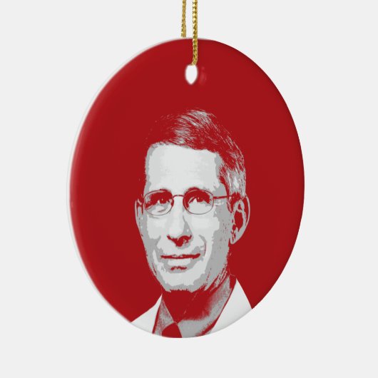 DR. FAUCI KERAMISCH ORNAMENT (Rechts)