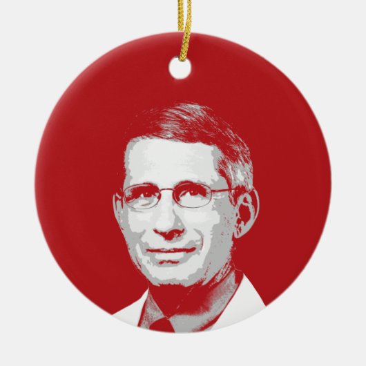 DR. FAUCI KERAMISCH ORNAMENT (Voorkant)