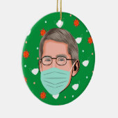 Dr. Fauci Keramisch Ornament (Rechts)