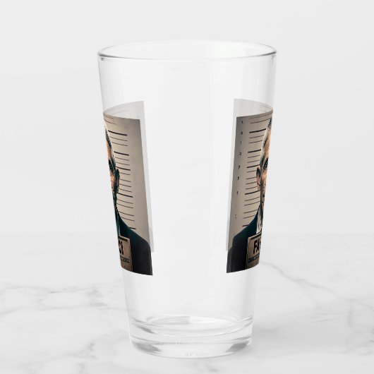 Dr. Fauci Mugshot Glas (Links)