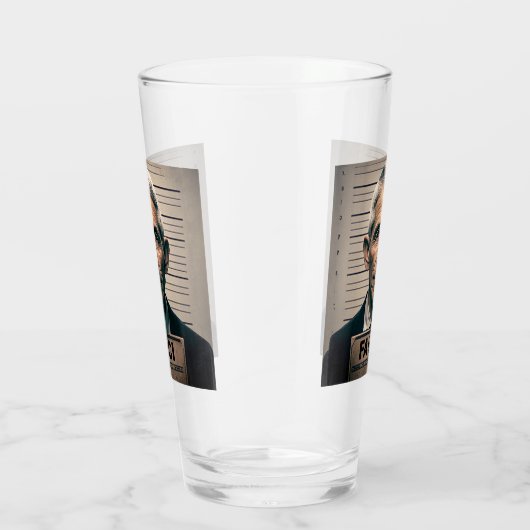 Dr. Fauci Mugshot Glas (Rechts)