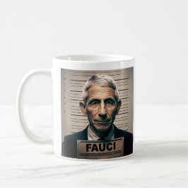 Dr. Fauci Mugshot Koffiemok