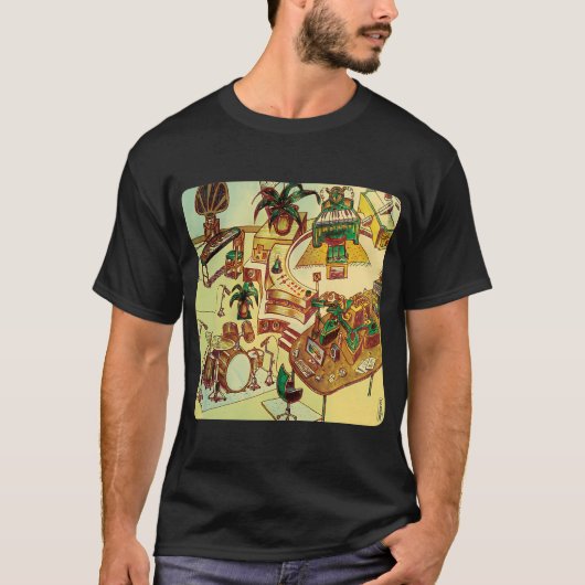 Dr. Feelgood's Experimentele Geluidslab ♫ T-shirt (Voorkant)