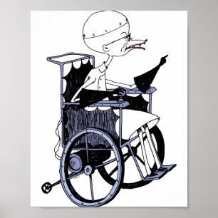 Dr Finkelstein Gekke Wetenschapper Baby Poster