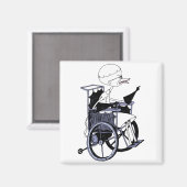 Dr Finkelstein Mad Scientist Baby Magneet (Voorkant / Achterkant)