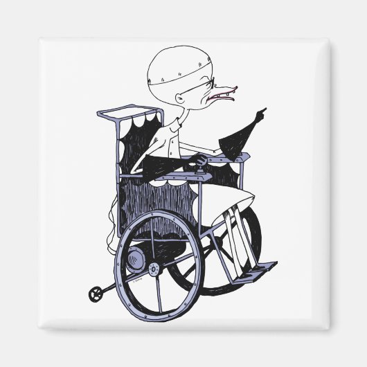 Dr Finkelstein Mad Scientist Baby Magneet (Voorkant)