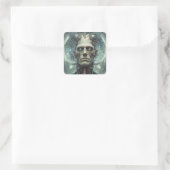 Dr. Frankenstein's Monster - Moderne Prometheus Vierkante Sticker (Tas)