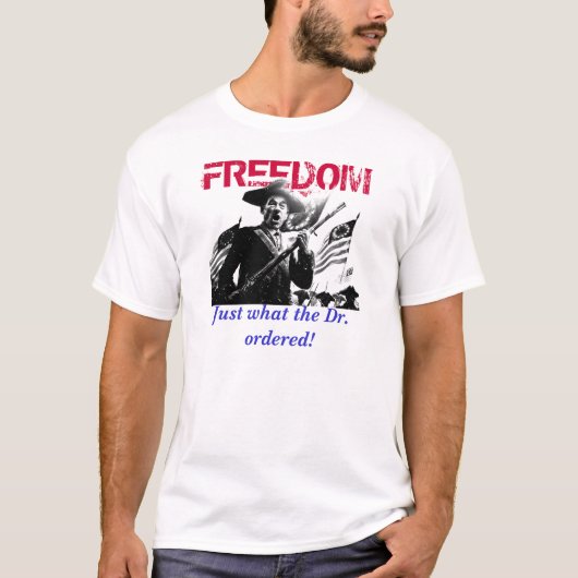 Dr. Freedom T-shirt (Voorkant)