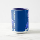 Dr. Friedrich August von Hayek Dark Blue Mok (Midden)