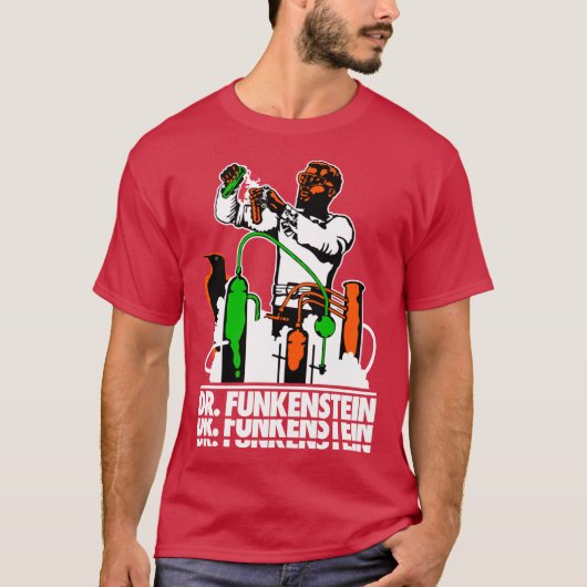 Dr Funkenstein Reversed George Clinton Parliament  T-shirt (Voorkant)