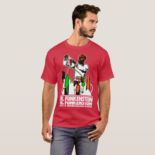 Dr Funkenstein Reversed George Clinton Parliament T-shirt (Voorkant volledig)