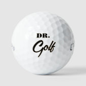 Dr. Golf Funny Design voor golfliefhebbers Golfballen (Voorkant)