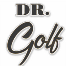 Dr. Golf Funny Design voor golfliefhebbers