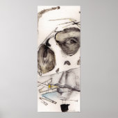Dr. Gonzo als Hunter S. Thompson Poster (Voorkant)