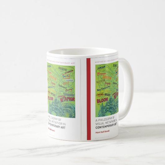 Dr. Great Art Visual Metaphor Philosophy Coffee Mo Koffiemok (Voorkant rechts)