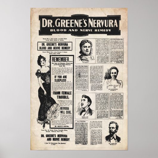  Dr. Greene Nervura Poster (Voorkant)