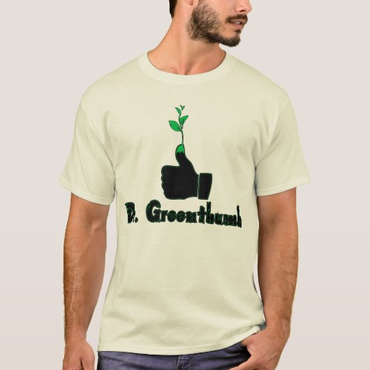 Dr. Greenthumb T-shirt (Voorkant)