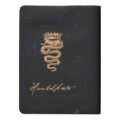 Dr Hannibal Lecter Laptop cover Extra Groot Moleskine Notitieboekje (Achterkant)
