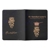 Dr Hannibal Lecter Laptop cover Extra Groot Moleskine Notitieboekje (Geopend)