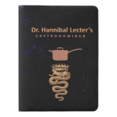 Dr Hannibal Lecter Laptop cover Extra Groot Moleskine Notitieboekje (Voorkant)