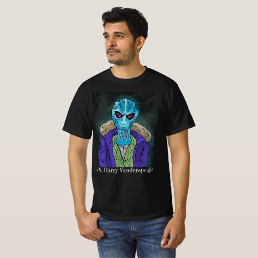 Dr. Harry Vanderspeigle T-shirt (Voorkant volledig)