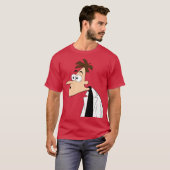 Dr Heinz Doofenshmirtz retro T-shirt (Voorkant volledig)
