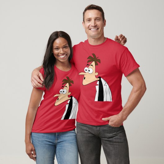 Dr Heinz Doofenshmirtz retro T-shirt (Unisex)
