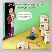 Dr Henry Frankenstein Funny Poster (Voorkant)