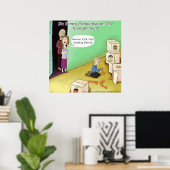 Dr Henry Frankenstein Grappige Poster (Thuiskantoor)