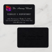 Dr. Herbalist en Acupuncturist Minimalist Simple Visitekaartje (Voorkant / Achterkant)