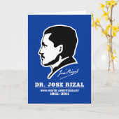 Dr. Herinneringen van het Jubileum van de Geboorte Kaart (Gele Bloem)