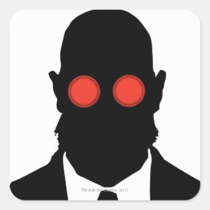 Dr. Hugo Strange Silo Vierkante Sticker