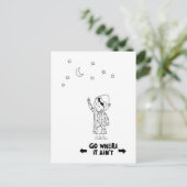 Dr. Ida Rolf - Ga waar het geen Briefkaart is (Staand voorkant)