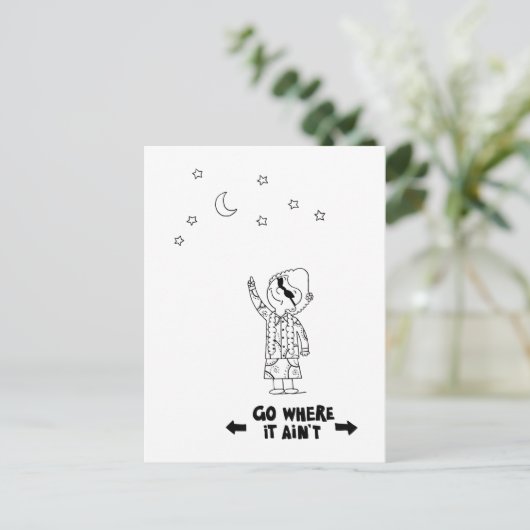 Dr. Ida Rolf - Ga waar het geen Briefkaart is (Staand voorkant)