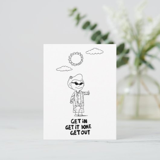 Dr. Ida Rolf - Haal alles in huisPostcard Briefkaart (Staand voorkant)