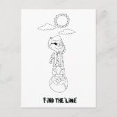 Dr Ida Rolf - Zoek de lijn Briefkaart (Voorkant)