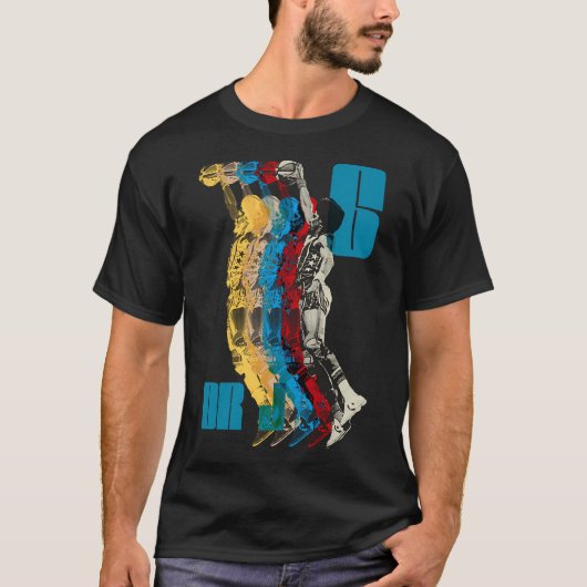 Dr. J Julius Erving T-shirt (Voorkant)