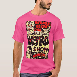 DR. JEKYL EN ZIJN VREEMDE SHOW  HORROR T-SHIRT