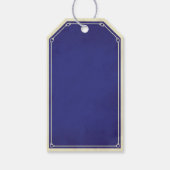 Dr. Jekyll blauw  drankje label Cadeaulabel (Achterkant)