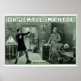 Dr. Jekyll en de heer Hyde 1880 Poster