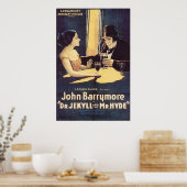Dr. Jekyll en de heer Hyde 1920 Poster (Keuken)
