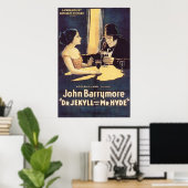 Dr. Jekyll en de heer Hyde 1920 Poster (Thuiskantoor)